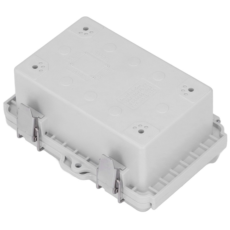 Junction Box ABS Waterproof Power Enclosure Electrical Connection Case for