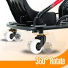 FVRITO 2 Pack Complete Caster Wheels Assembly for Razor Crazy