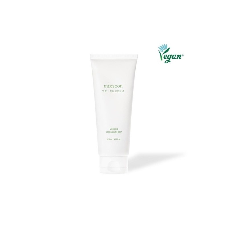 Mixsoon Centella asiatica Cleansing Foam / 믹순 병풀 클렌징 폼