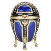Egg Trinket Box Exquisite Jewelry Ring Holder Storage Box Home