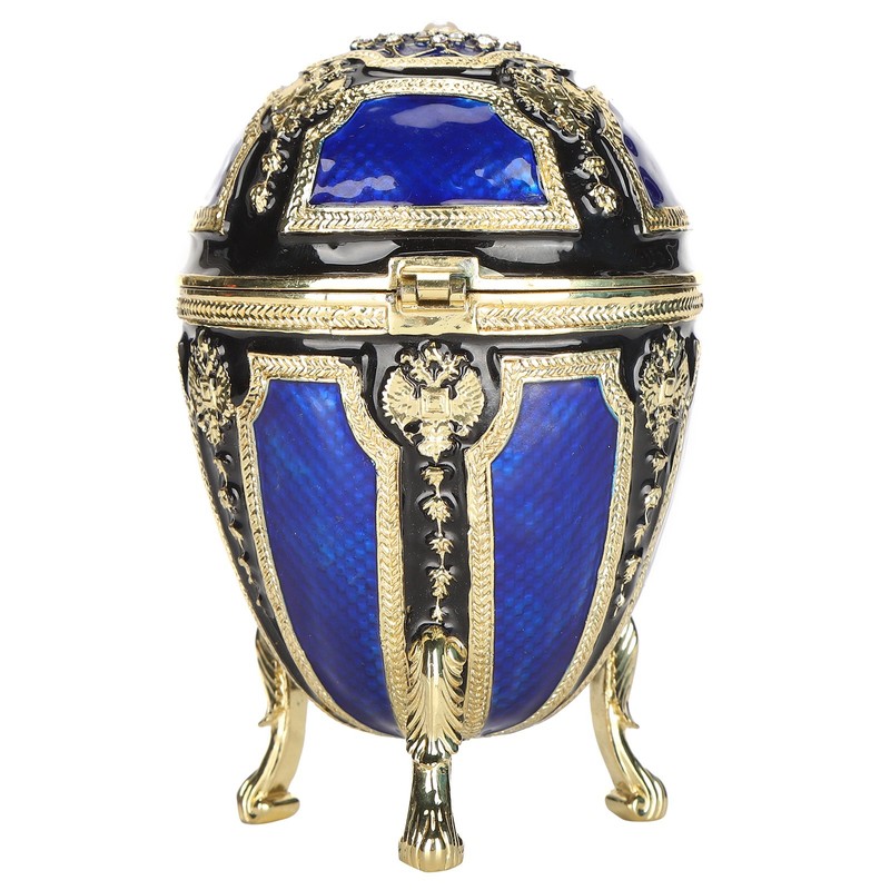 Egg Trinket Box Exquisite Jewelry Ring Holder Storage Box Home