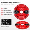 NEWTACNA Indestructible Disc Angle Grinder Cutting Disc Indestructible Disc for