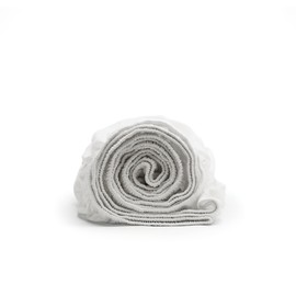 Boll & Branch Signature Hemmed Fitted Sheet - Twin, White - 100% Organic Cotton - 1 Fitted Sheet Only