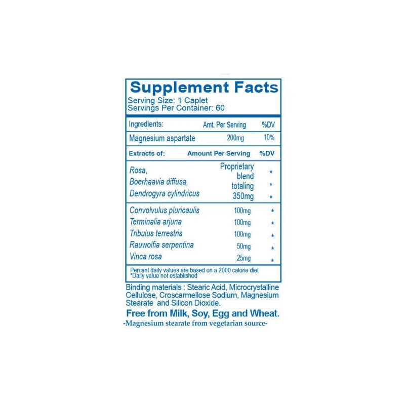Ayush Herbs Carditone Cardiovascular Supplement - 60 Capsules - Newest