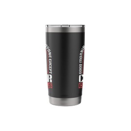 Good Morning To Everyone Information Security Cybersecurity Stainless Steel Insulated Tumbler