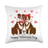 Cute Valentine's Day Boxer Dog Funny Dog Love Women Kids