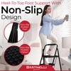 Bartnelli Pro Luxury Step Ladder | European Made 3 Step