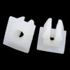 Rexka 10pcs Front Bumper Support Splash Shield Under Cover Nylon