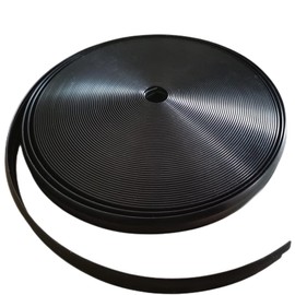 1" RV Vinyl Trim Molding Insert Black,for RV Camper Travel Trailer Screw Cover Gutter Corner Channel Outside Seam roof Edge Track Heavy Duty Trim (100 ft)