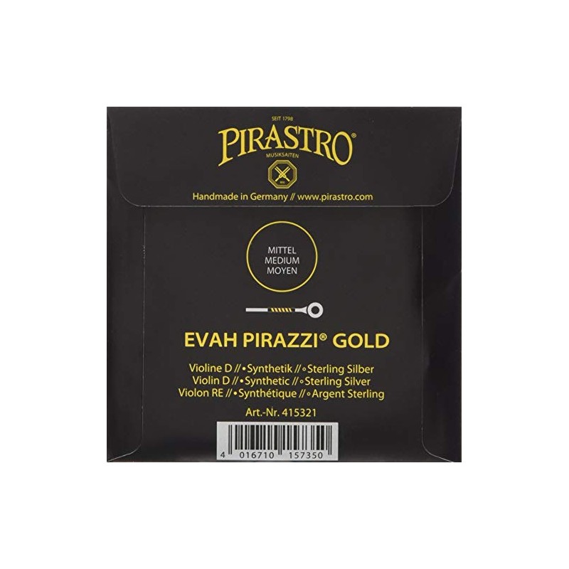 EVAH PIRAZZI GOLD エヴァ ピラッツィ ゴールド ヴァイオリン弦D線