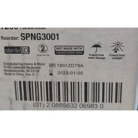 MediChoice 1 Case 3" x 3" All-Purpose Sponges 2400 PC, Non-Woven 4-Ply, MediChoice See Date