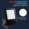Simple Deluxe 2 Pack 100W Flood Lights Outdoor, 10000LM Daylight