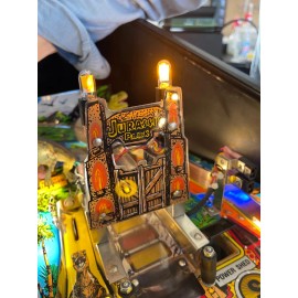 Unbranded Data East Jurassic Park Pinball Machine Glass LED's for Playfield COOL!