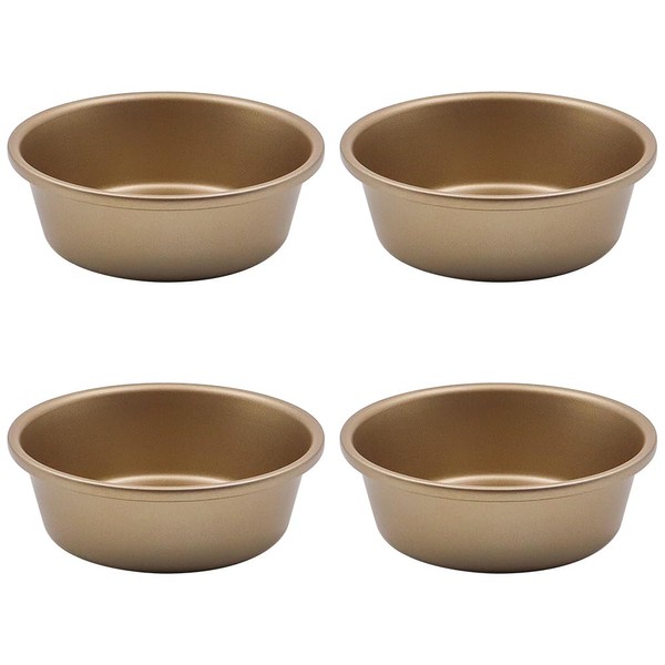 Tiardey 4 Pieces Air Fryer Egg Molds 4 Inch Ramekins