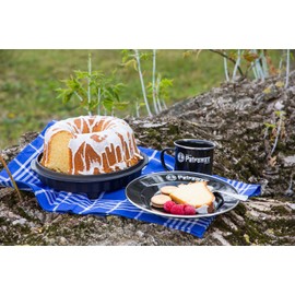 Petromax (petoromakkusu) Outdoor/Camping Hollow Made of Enamel Plate (Pack of 2) Black 12896 