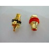 RCA GOLD PLATED RCA JACK SET FITS HAFLER PHASE LINEAR