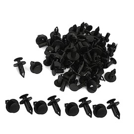 9mm Hole Dia Rivets Fastener Push Pin Plastic Clips for Car 50PCS