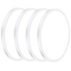 4Pack 3200LM LED Ceiling Light Fixture,12inch White Slim 28W Thin