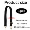 Shoulder Strap for Bags, Bag Strap, Black, Carry Strap Bag,