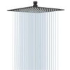Large Rain Shower Head, NearMoon Luxury Square Stainless Steel Rainfall