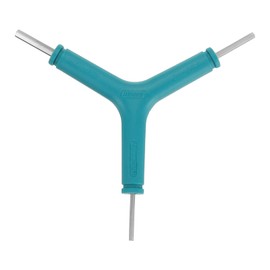 HARFINGTON Y-Shaped 3 Way Bike Hex Wrench 2.5/3/4mm Y-Type Internal Hexagon Wrench Kit All-In-One Multi Portable Biking Torque Spanner for Bicycle Cycling Repair Hardware Tools, Blue