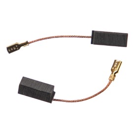 vhbw 2 x Carbon Brush Motor Carbon Abrasive Carbon 14 x 6 x 6 mm Compatible with Dremel 975, F013097500 Power Tool