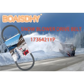 BOAISDHY 1736421YP Replaces Drive V-Belt fits Murray Craftsman1736421EB 8318WPZD Snow Throwers Drive Belt (4L380)