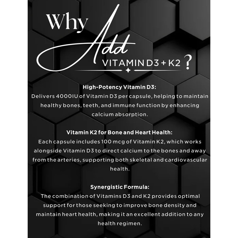 Add Vitamin D3 + K2 by Add Nutrition