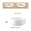 MALACASA 24 OZ Cereal Bowls, 5.8 Inch Soup Bowls Ceramic
