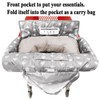 Soft Pillow Attached Waterproof 2-in-1 Baby Grocery Cart Seat Cover