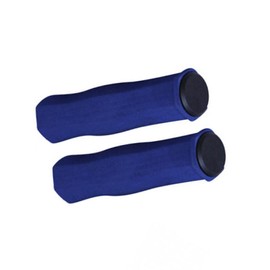 JIALWSJWAN 2 Pcs Bicycle Handlebar Grips Anti Slip Sponge Bike Grips Lock Handle Bar Grips for Bicycle and Mountain Bike