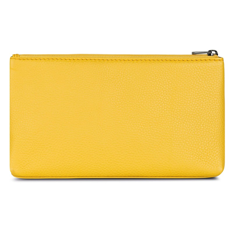 VON HEESEN Cosmetic Bag Toiletry Bag, yellow, medium / 1