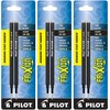 PILOT FriXion Gel Ink Refills for Erasable Pens, Fine Point, Black Ink, 6-Pack (14718)