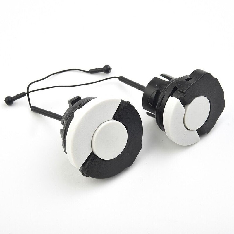 Fuel Cap + Oil Cap Kit For Stihl MS181 MS260