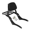 Worldmotop Motorcycle Sissy Bar Backrest Rear Passenger Seat for Honda