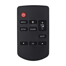 POFET Smart TV Remote Control Universal TV Remote Control for Panasonic N2QAYC000098 Compatible with SC-HTB485 SC-HTB580 SC-HTB680 SC-HTB880 SC-HTE180 SC-HTE80
