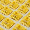 GATERON Phantom Yellow Keyboard Switches, RGB LED Linear 50gf Key