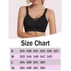 FIGKICKSEN Front Closure Bras for Women Wireless Support Push Up