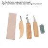 5pcs/set Wood Carving Tools Set Hand Wood Engraving Chisels Knife