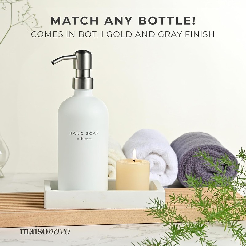 Etiquetas impermeables MaisoNovo para botellas, diseño de calcomanías - Paquete
