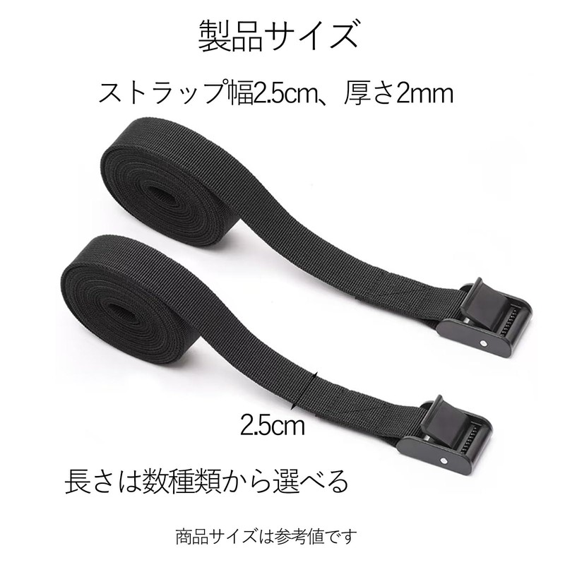 Lashing Belt, Load Tightening Belt, 3.3 ft (1 m) 2
