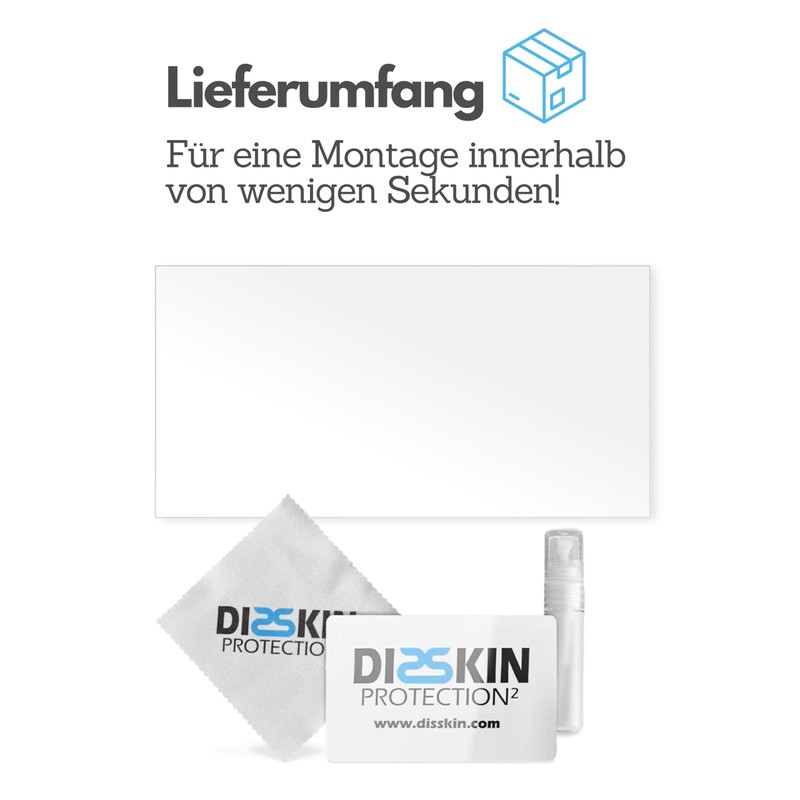 DISSKIN® Screen Protector for Cupra Formentor and Seat Leon with