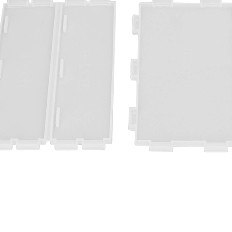 4pcs Storage Box Resin Mold DIY Production Patterned Hollow Flip
