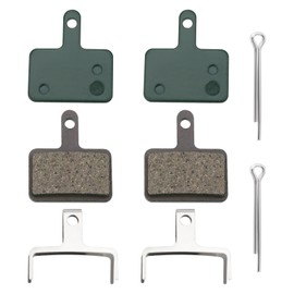 YINETTECH 2 Pairs of Bicycle Brake Pads Compatible with Shimano B01S B05S Compatible with Tektro E10.11 Spring Slip Lock for Mountain Bike Road Bike 31 x 35.2 mm