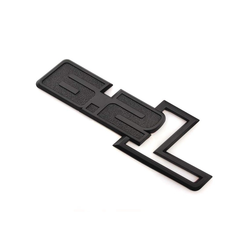 2pcs 6.2L Emblems Side Fender 3D Decal Logo Replacement for