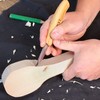StryiCarvingTools Whittling Knife Small Sloyd Knife, Wood Carving Knife Hardened