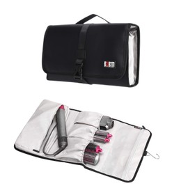 BUBM Waterproof Travel Carrying Bag for Dyson Airwrap Styler, Portable Travel Organiser for Airwrap Styler and Attachments