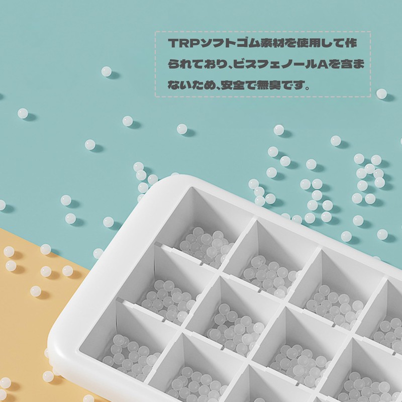 DEVENTORZ Ice Cube Tray Square Ice Cube Transparent Ice Cube