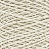 MAKRAMA Cuerda Algodón 2mm 100m para Macrame Colores (Crudo)