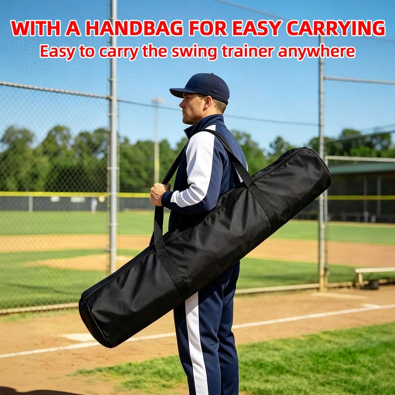 Wiseek 31-43 in Adjustable Batting Swing Trainer. Baseball Hitting Trainer